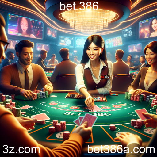 A experiência imersiva dos jogos Ao Vivo na Bet 386